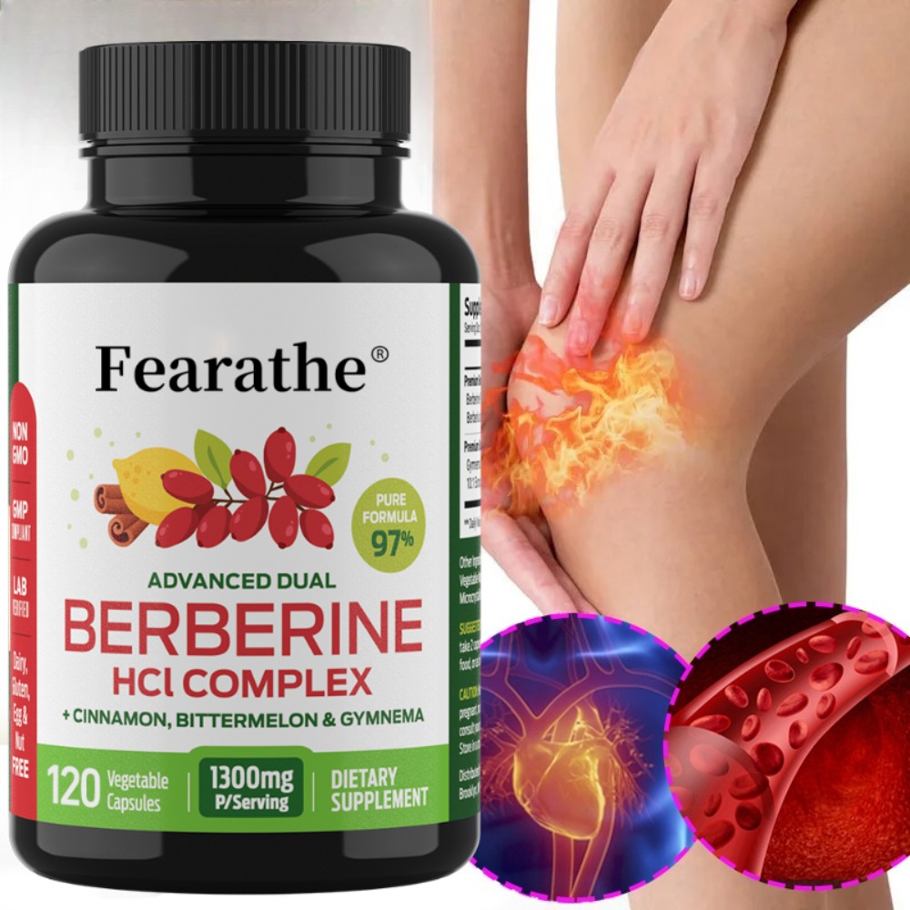 Berberine Hcl Capsule - Berberina HCl z cynamonem cejlońskim 120