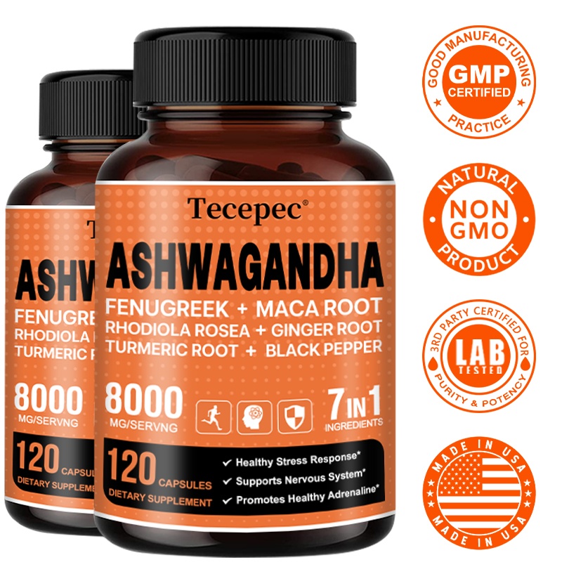 Ashwagandha Extract Root - Ashwagandha 8000 mg – kompleks 7