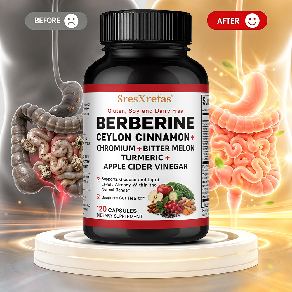 Kapsułki z kompleksem Berberin – Berberine Hcl Capsule recenzja i cena