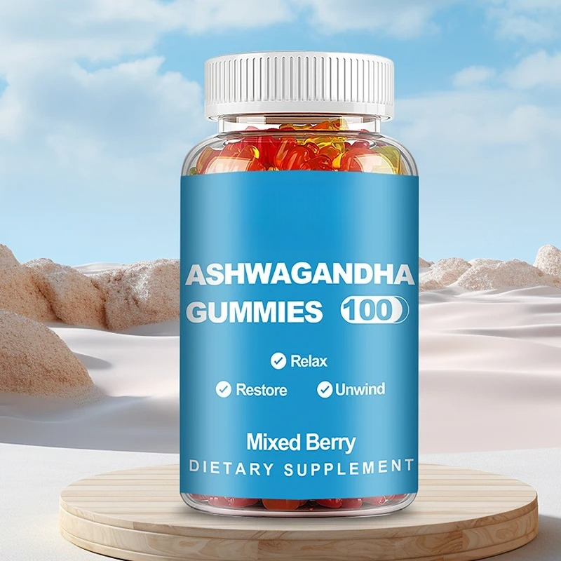 Żelki z Ashwagandą - Redukują  – Ashwagandha Extract Root recenzja i cena