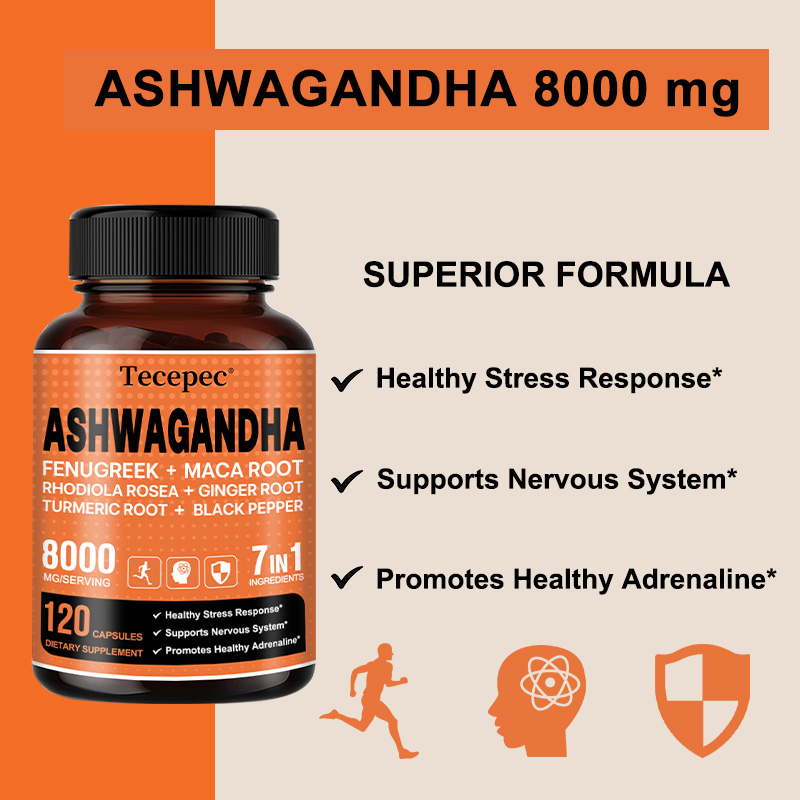 Ashwagandha 8000 mg – kompleks – Ashwagandha Extract Root recenzja i cena
